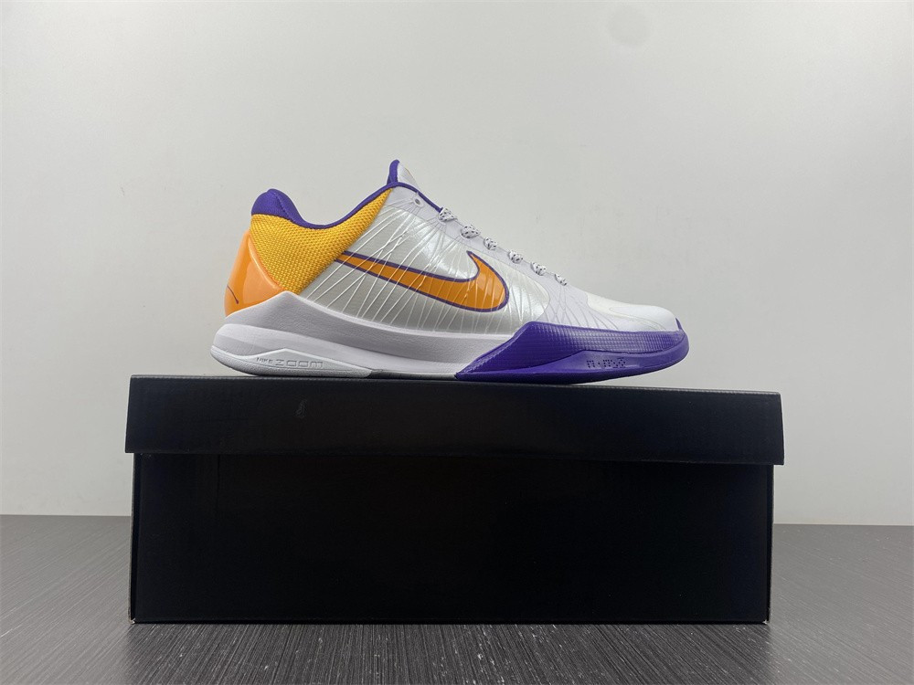 nike kobe 5 lakers 386429-102/386430-071