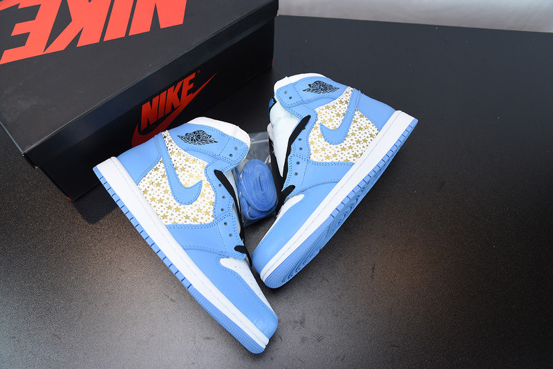 air jordan 1 S*p*e blue stars