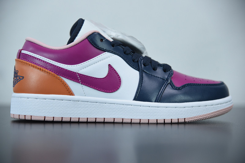 air jordan 1 low purple magenta dj4342-400