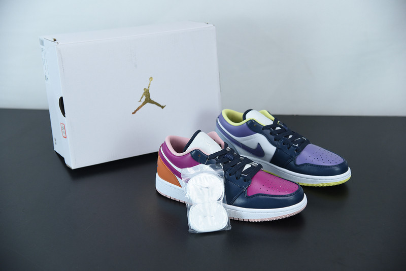 air jordan 1 low purple magenta dj4342-400