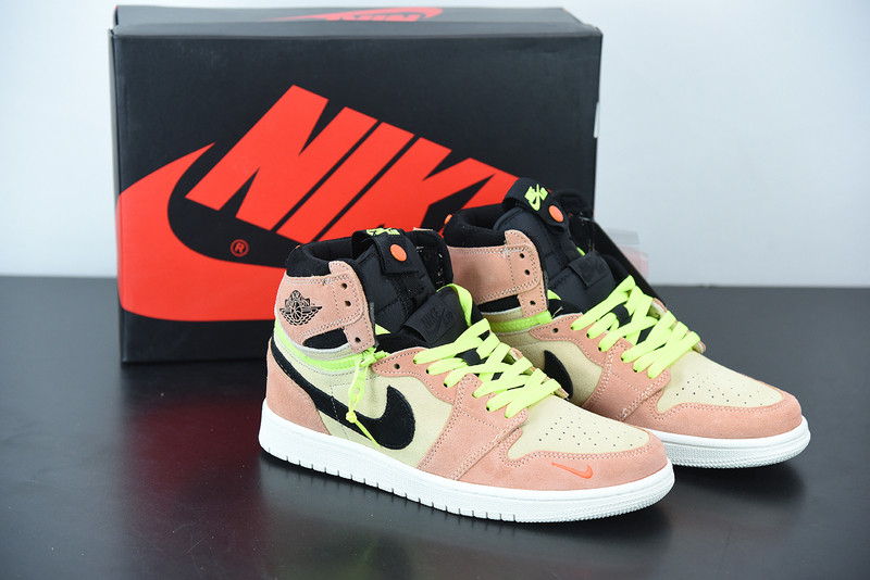 air jordan 1 high switch peach cw6576-800