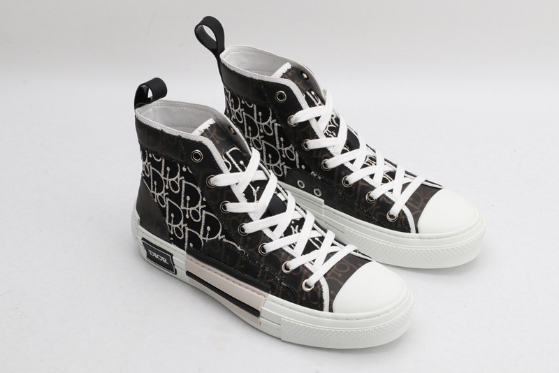 dio* b23 oblique high-top sneaker