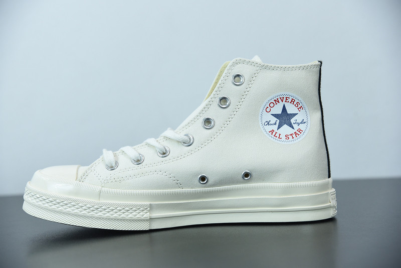 cdg play x converse