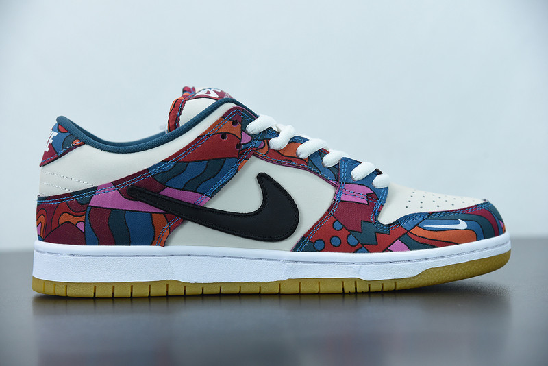 parra x nike sb dunk low pro sb abstract art'' dh7695-600