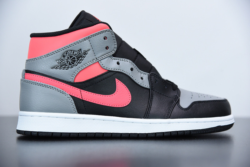 air jordan 1 mid ''pink shadow'' 554724-059