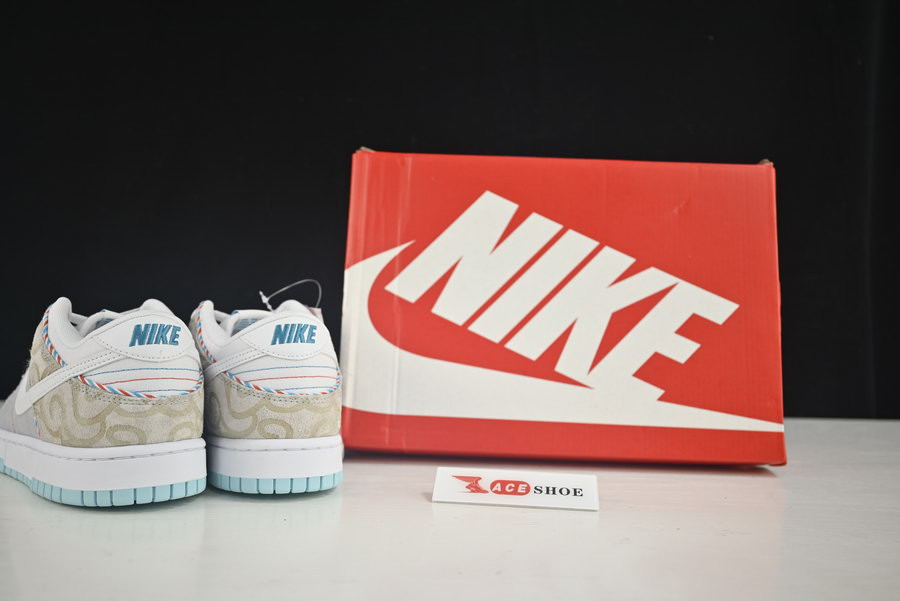 nike sb dunk low “barber shop” dh7614-500