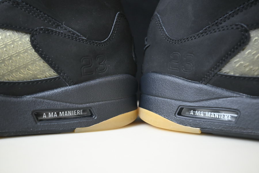 a ma maniÉre x air jordan 5 “black” fd1330-001