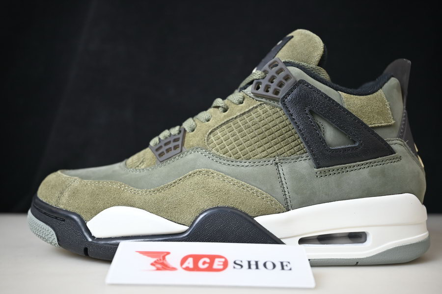 air jordan 4 craft "medium olive" fb9927-200