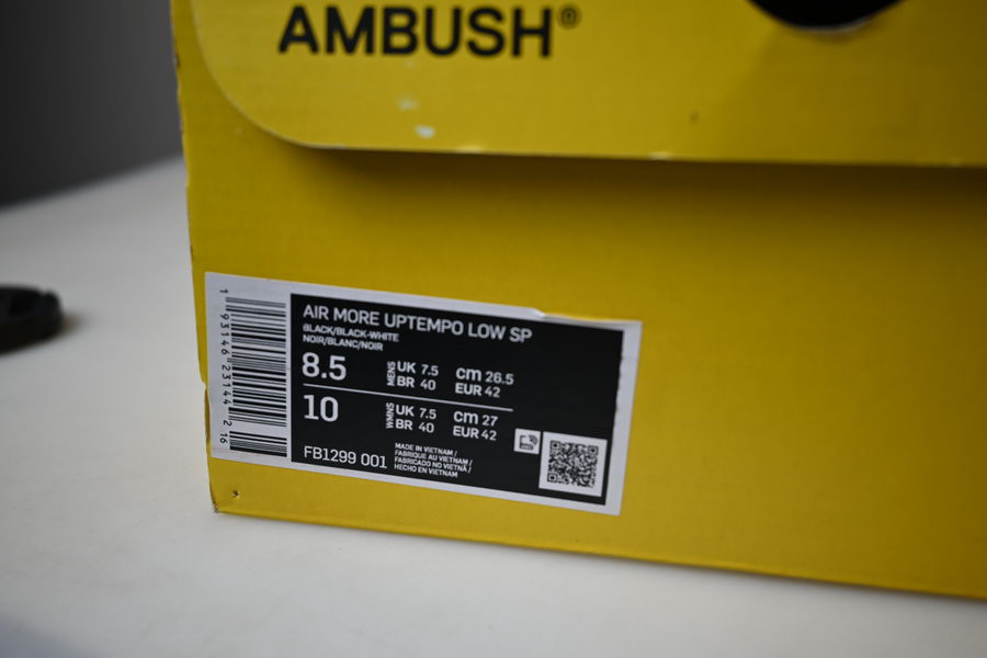 nike x ambush air more uptempo low 