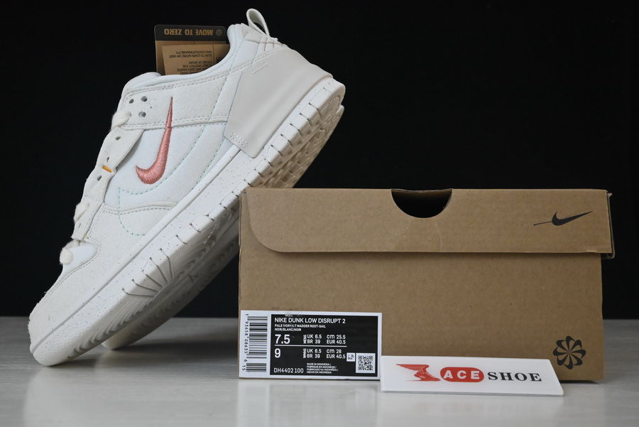 nike dunk low disrupt 2 ‘pale ivory‘ dh4402-100