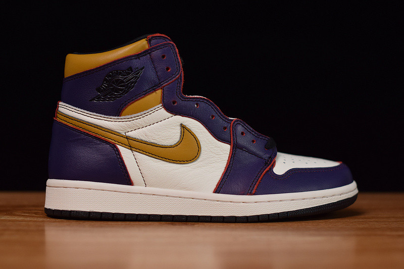 air jordan 1 retro high og defiant sb lakers cd6578-507