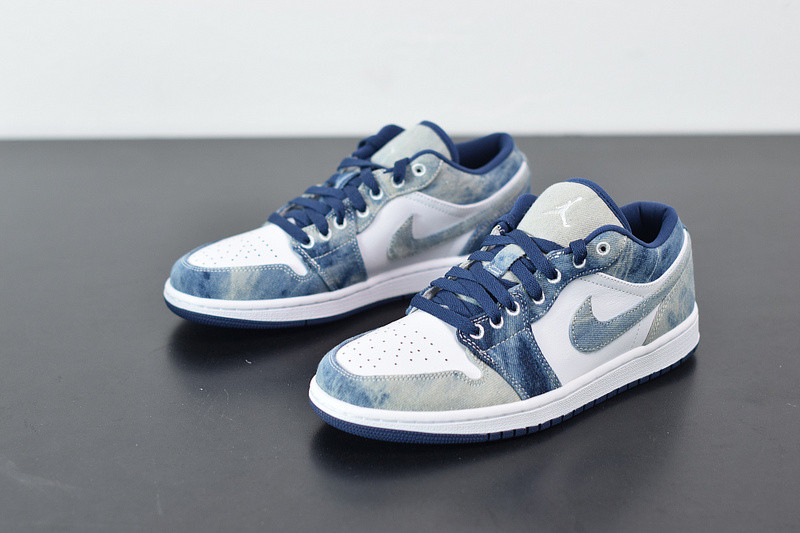 air jordan 1 low “washed denim” cz8455-100