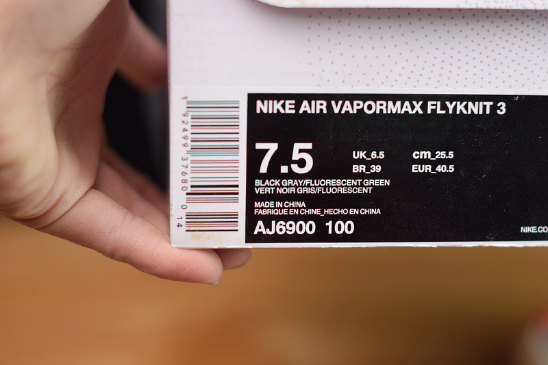 nike air vapormax flyknit 3 white black volt bright crimson aj6900-100