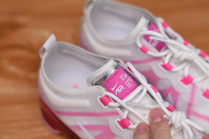 nike air vapormax 2019 summit white pink rise (w) ar6632-105