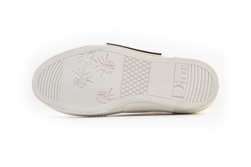 dio* b23 oblique high top sneakers t00853-1064