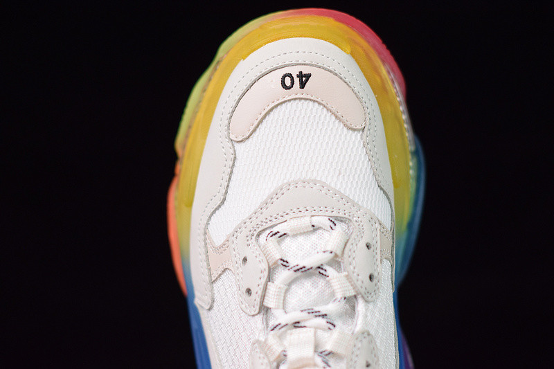 bc triple s trainer rainbow 544351