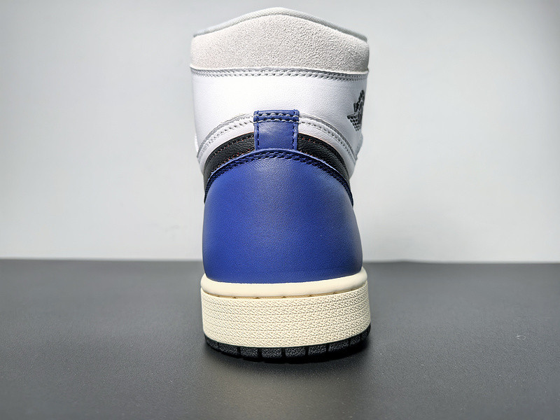 Air Jordan 1 High OG "White/Deep Royal Blue" DZ5485-100