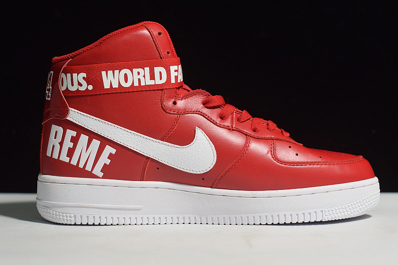 nike air force 1 high S*p*e sp "S*p*e" red 698696-610