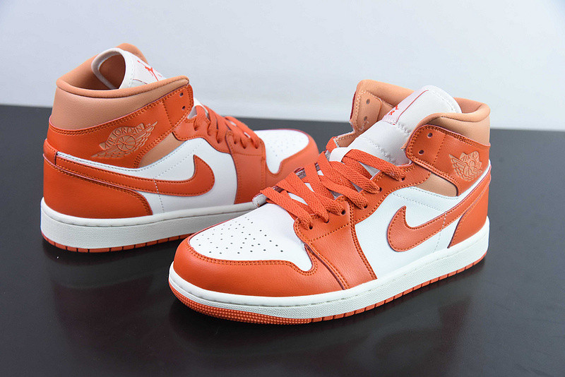 air jordan 1 mid “cosmic clay” bq6472-108