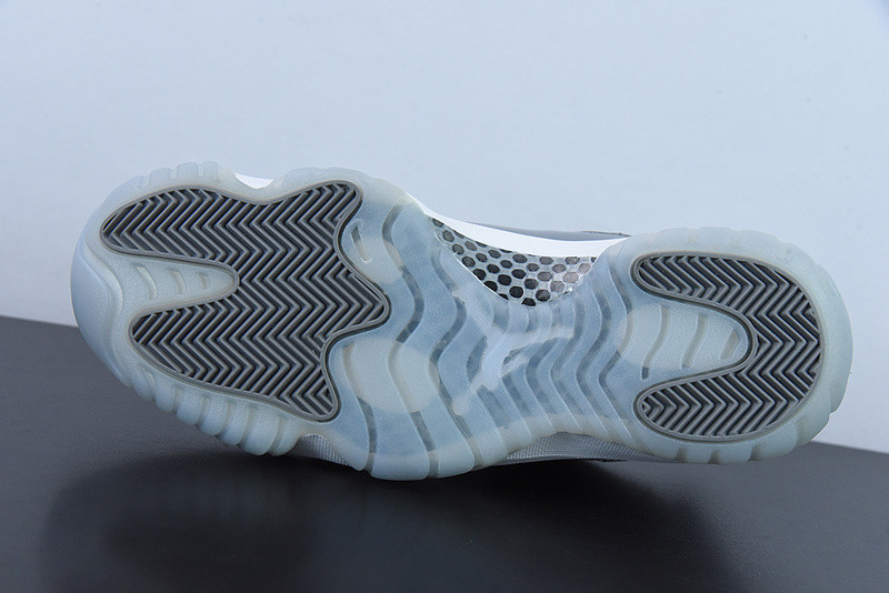 air jordan 11 retro low "cool grey" 528895-003
