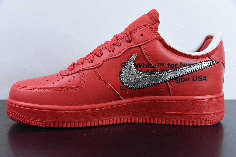 nike of x air force 1 low red