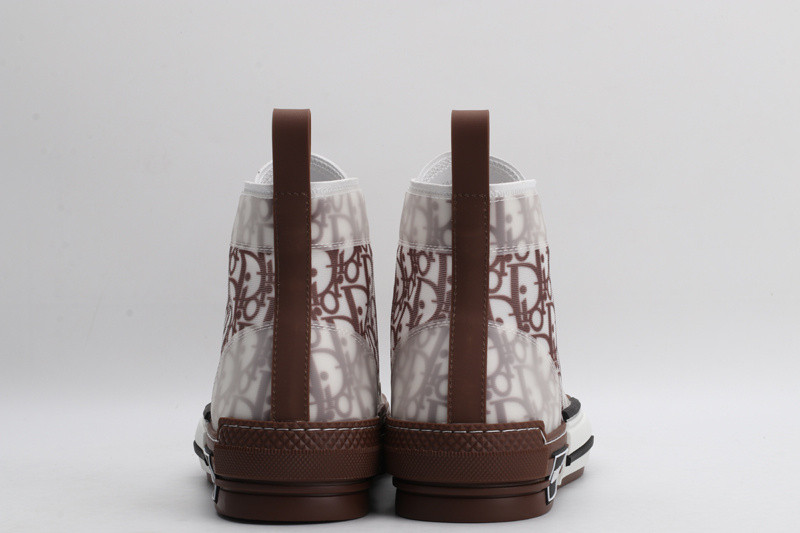 dio* b23 oblique high-top sneaker