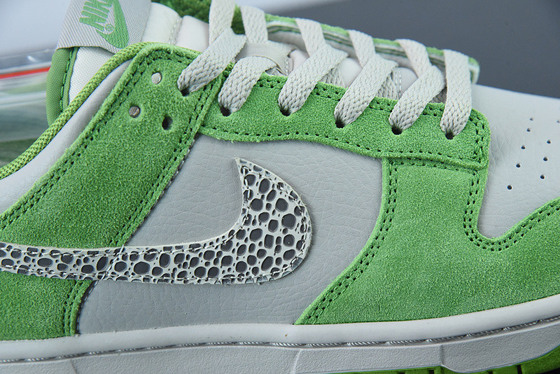 nike dunk low safari swh “chlorophyll” dr0156-300