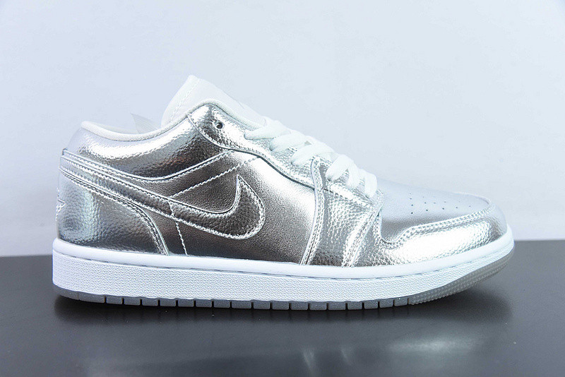 air jordan 1 low se ''metallic silver'' fn5030‑001