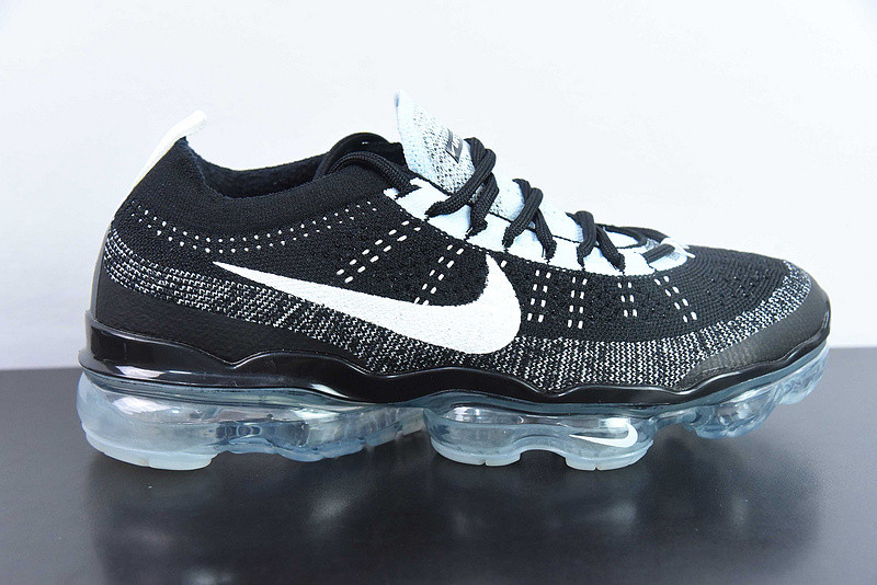 nike air vapormax 2023 flyknit ''black blue tint'' dv1678-010