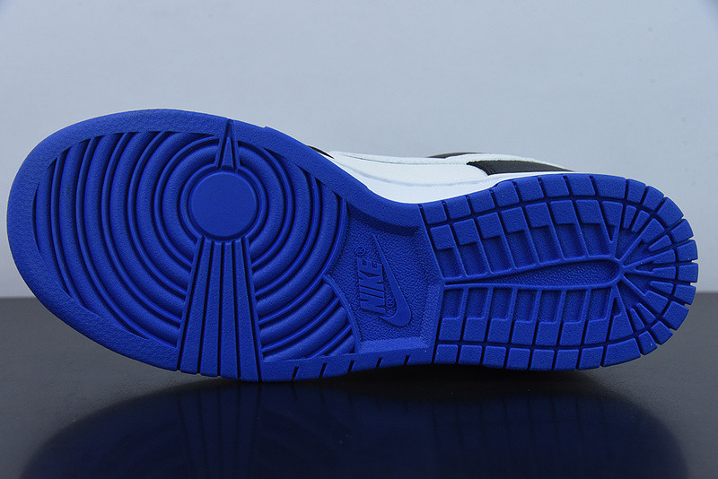 nike dunk low “white/black/royal“ fd9064-110