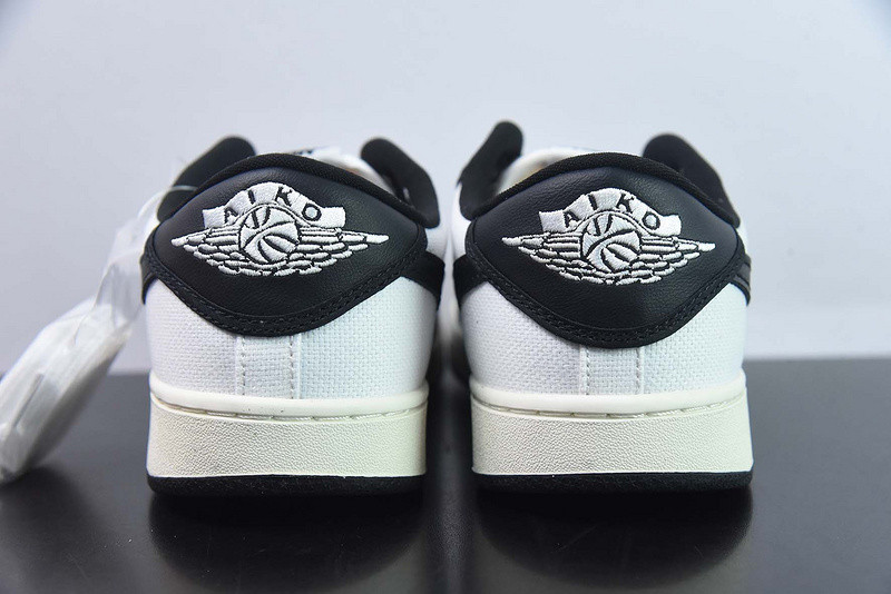 air jordan 1 ko low "black/white" dx4981-100