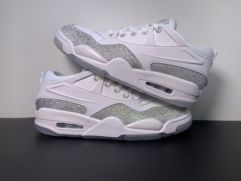 nigel sylvester x air jordan 4 rm white hq3441-111