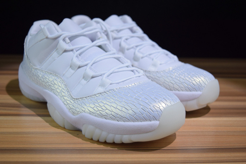 air jordan 11 ret low pr hc gg (gs) "heiress" 897331-100