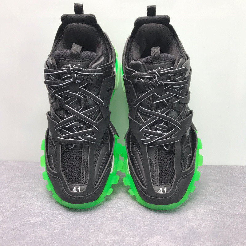 bc track mule clear sole sneakers 3.0 led