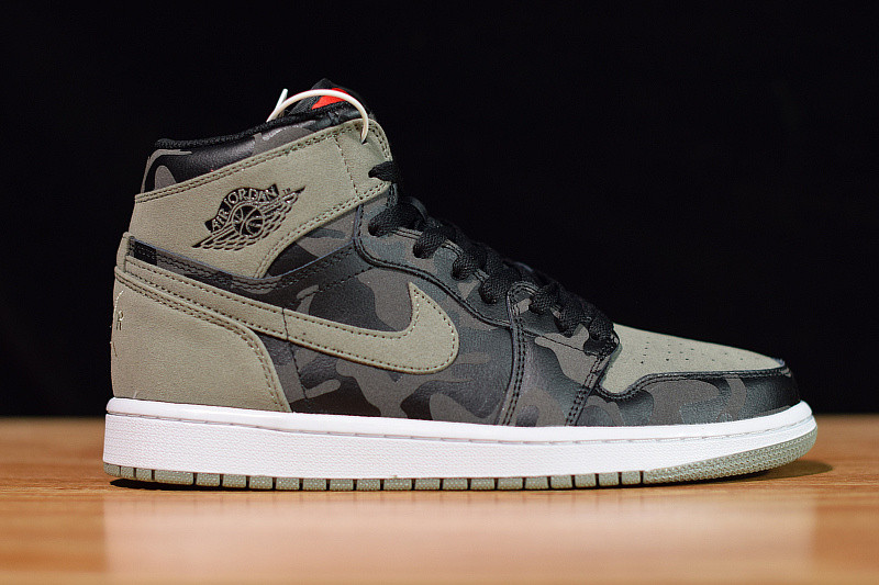 air jordan 1 retro high prem "camo pack" aa3993-034