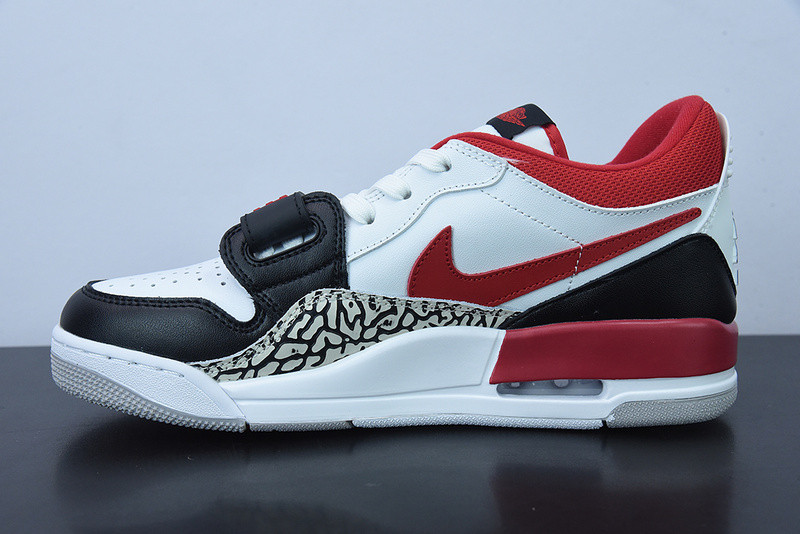 air jordan legacy 312 low “black toe” cd7069-160