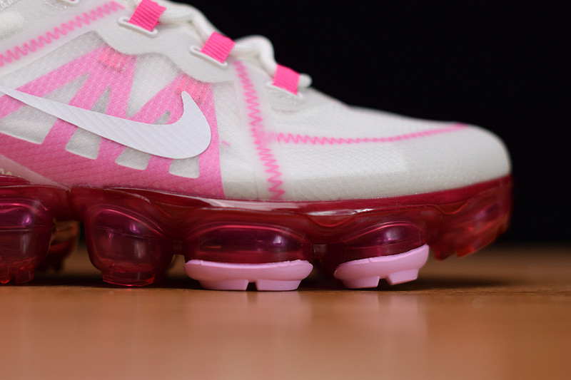 nike air vapormax 2019 summit white pink rise (w) ar6632-105