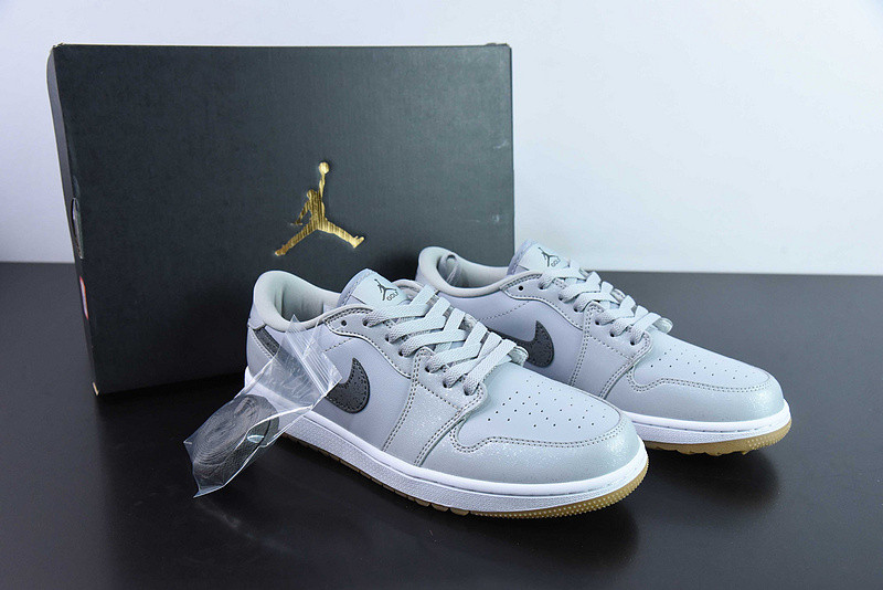 air jordan 1 low golf wolf grey gum dd9315-006