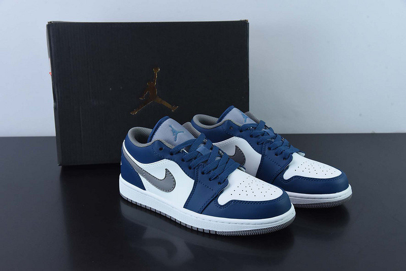 air jordan 1 low “true blue” 553558-412
