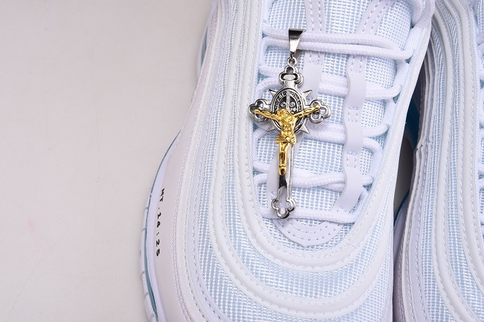 mschf x inri x air max 97 custom "jesus shoes" 921826-101jsus