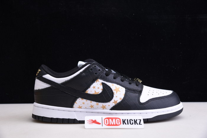 S*p*e x nike sb dunk low white/metallic gold-black dh3228-102